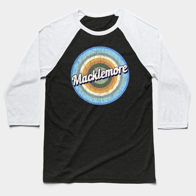 Vintage - Macklemore Baseball T-Shirt by NYINDIRPROJEK